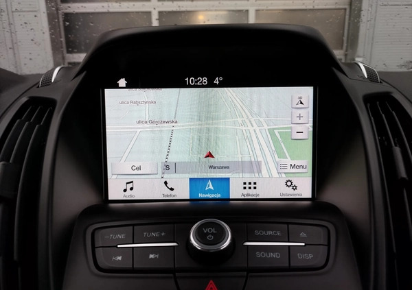 Ford Kuga cena 88900 przebieg: 124941, rok produkcji 2018 z Sulmierzyce małe 301